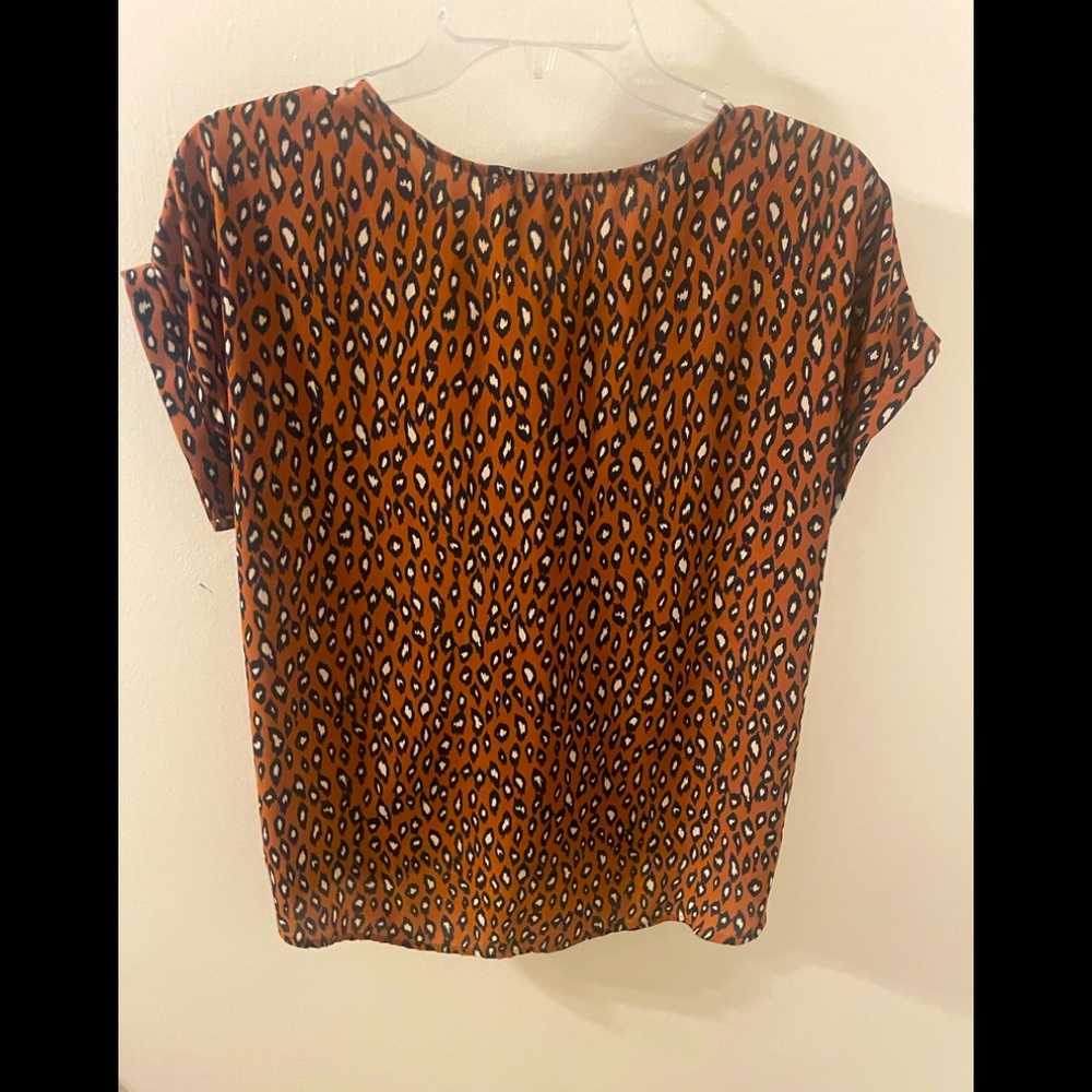 W5 Printed blouse!!